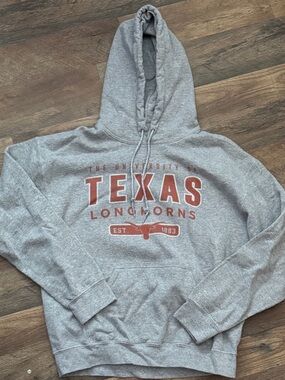 League Gray & Burnt Orange University of Texas Longhorns Hoodie